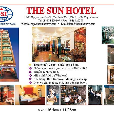 The Sun Hotel Ho Şi Min Exterior foto